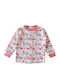Kids Sweatshirt Cardigan White