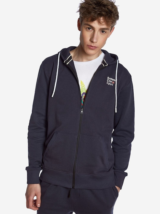 Camaro Camaro Men's Sweatshirt with Navy Blue Hood