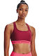 Under Armour Women's Sports Bra without Padding Burgundy