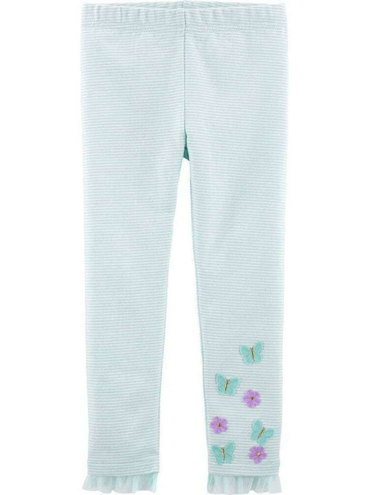 Kinder Leggings Lang Hellblau
