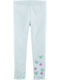 Kinder Leggings Lang Hellblau