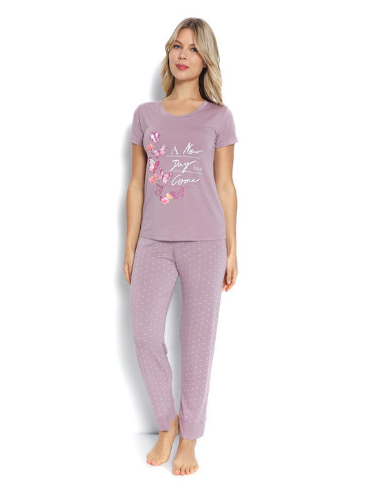 Women's Lilac Pyjamas (40024)