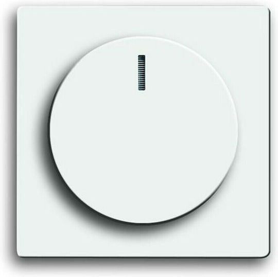 Abb Davos Dimmer Switch Front Plate in White Color 20268