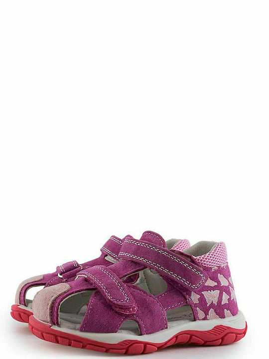 Love4shoes Schuhsandalen Fuchsie