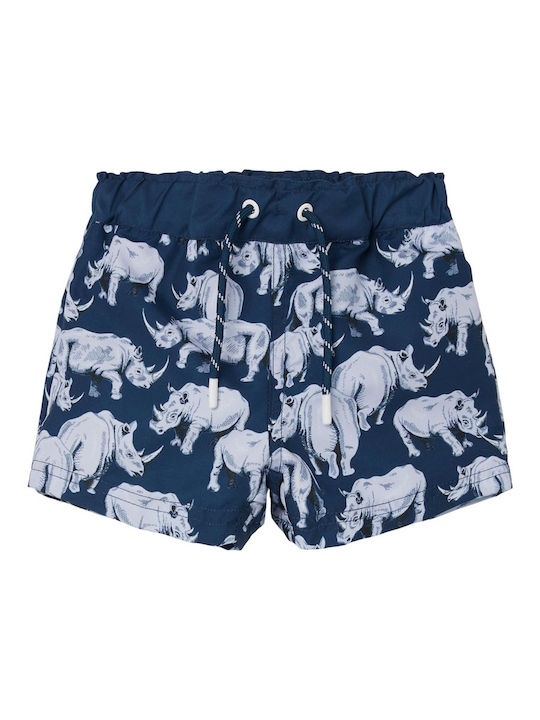 Name It Kinder Badeanzug Badeshorts Blau