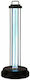 Optonica Sterilization Lamp with Ultraviolet Radiation Sterilizer in Black Color