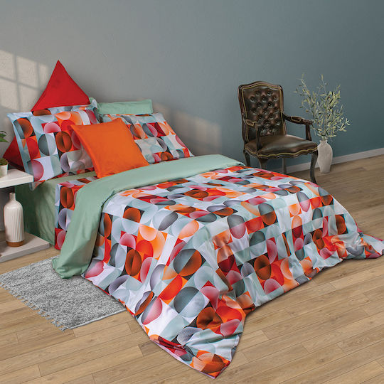 SB Home Sheet Sets Single 170x260cm. Haley Green 3pcs