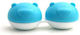 Funny Animals Contact Lens Case Blue Bear