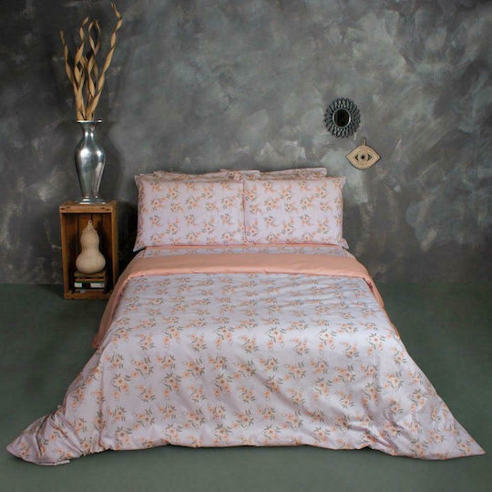 SB Home Sheet Sets King Size 260x280cm. Primrose Somon 4pcs
