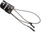 Croakies Premium Leather Κορδόνι Γυαλιών σε Μαύρο χρώμα