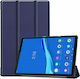 Trifold Flip Cover Synthetic Leather Blue (Galaxy Tab A8)