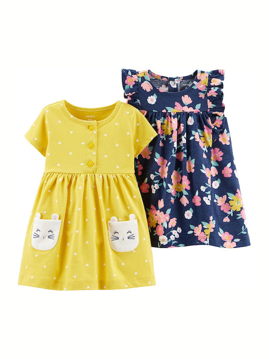 Children's Dress Set Short Sleeve Multicolour