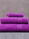 Rythmos Bath Towel Illusion 100x150cm. Purple Weight 480gr/m²