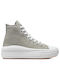 Converse Chuck Taylor All Star Flatforms Cizme Gri