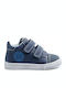 Kinderstiefeletten mit Klettverschluss Blau