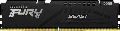 Kingston Fury Beast 32GB DDR5 RAM με Ταχύτητα 5600 για Desktop