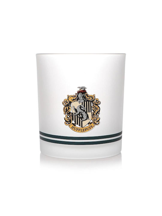 Half Moon Bay Harry Potter - Hufflepuff Crest Glass Mug White 325ml