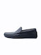 Box Shoes Men's Leather Moccasins Black