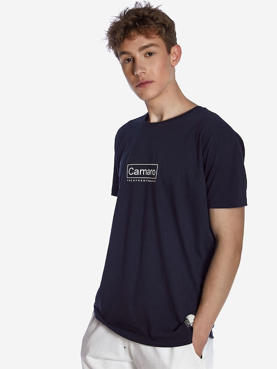Camaro Men's Short Sleeve T-shirt Navy Blue