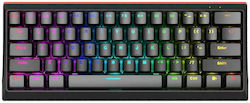 Marvo KG962 Gaming Μηχανικό Πληκτρολόγιο 60% με Custom Blue διακόπτες και RGB φωτισμό (Αγγλικό US)