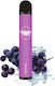 Petite Vape Einweg-E-Zigarette 600 Einweg-E-Zigaretten Blackcurrant Ice 2ml 20mg Lila