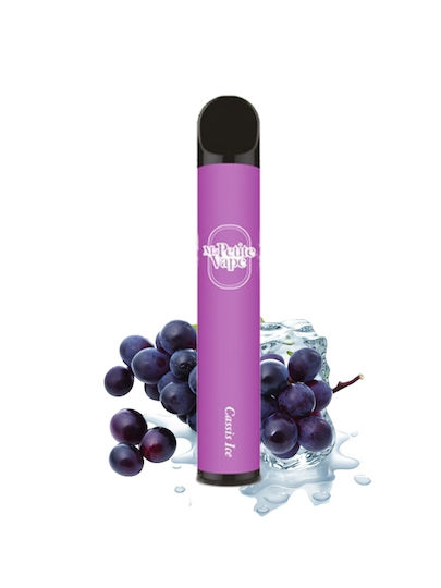 Petite Vape Einweg-E-Zigarette 600 Einweg-E-Zigaretten Blackcurrant Ice 2ml 20mg Lila