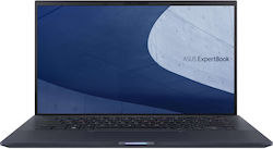 Asus ExpertBook B9 B9400CEA-KC0397R 14" FHD (i7-1165G7/16GB/512GB SSD/W10 Pro) Star Black (US Keyboard)