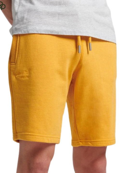 Superdry Αθλητική Ανδρική Βερμούδα Πορτοκαλί