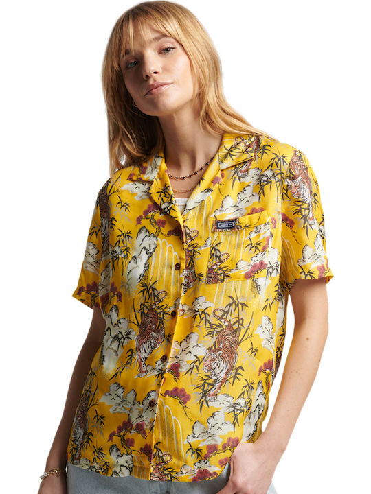 Superdry Vintage Resort Women's Short Sleeve Sh...