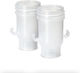 Ameda Breastfeeding Accessories Breast Milk Storage Bag Adapters 2 Pieces