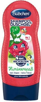 Bubchen Kinder Schaumbad & Shampoo mit Himbeere in Öl-Form 230ml