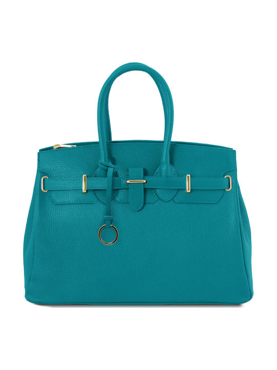 Tuscany Leather Women's Leather Tote Handbag Tu...