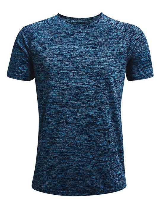 Under Armour Παιδικό T-shirt Μπλε Tech 2.0