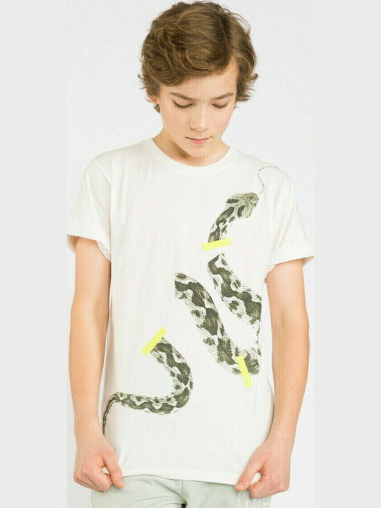 Reporter Young T-shirt Μπεζ