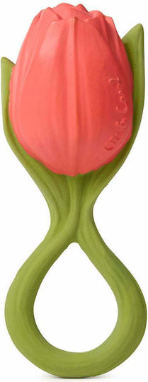 Oli&Carol Theo Tulipa Teether Rubber for 0 Months+