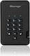 iStorage DiskAshur2 USB 3.0 Extern HDD 4TB 3.5" Negru
