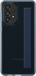 Samsung Slim Strap Back Cover Πλαστικό / Σιλικόνης Μαύρο (Galaxy A33)