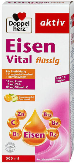 Doppelherz Aktiv Eisen Vital 500мл Orange Apple