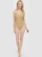 Ολόσωμο Μαγιό Animal Print Beige/Birch