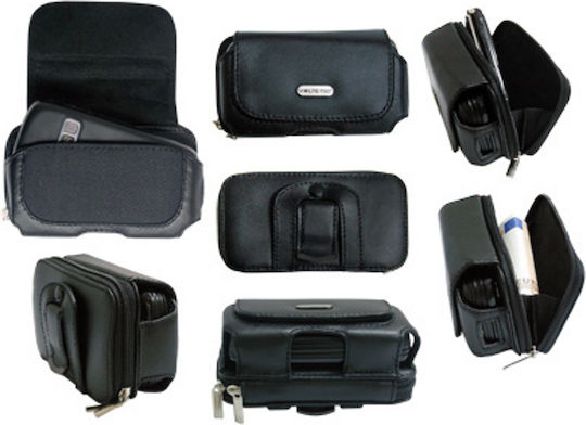 Volte-Tel Dual Clip 3 Cazul de centură Negru
