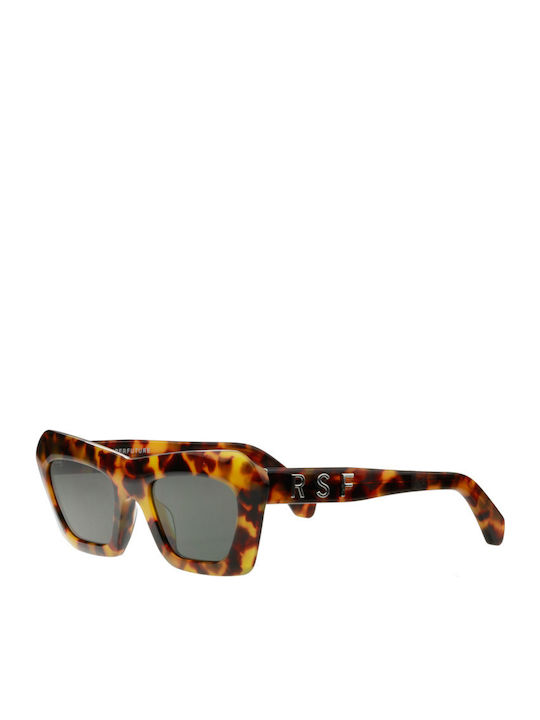 Retrosuperfuture Zenya Women's Sunglasses with Plastic Frame Spotted Havana