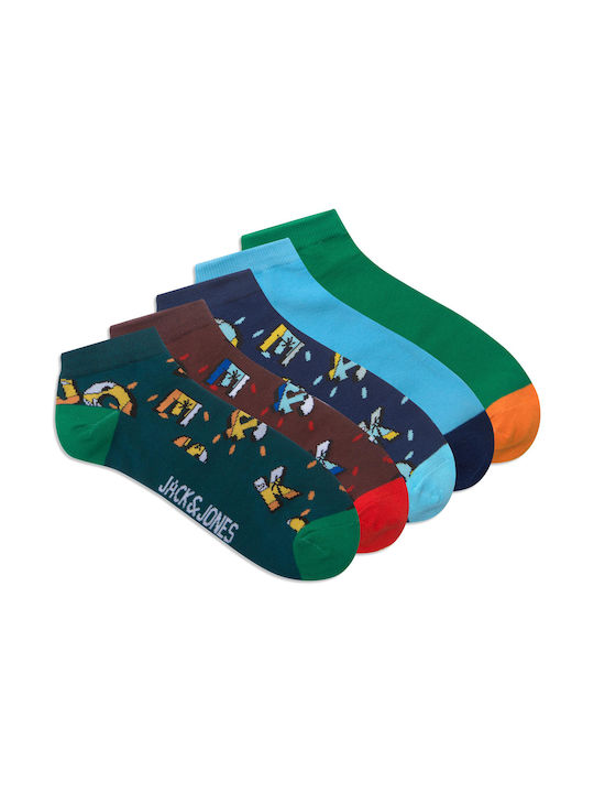 Jack & Jones Men's Socks Multicolour 5 Pack