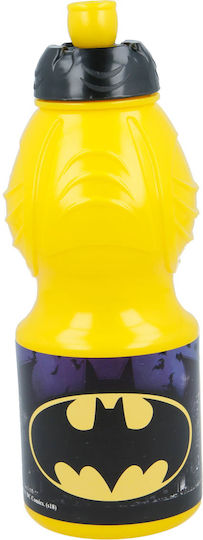 Stor Kinderflasche Batman Kunststoff Gelb 400ml