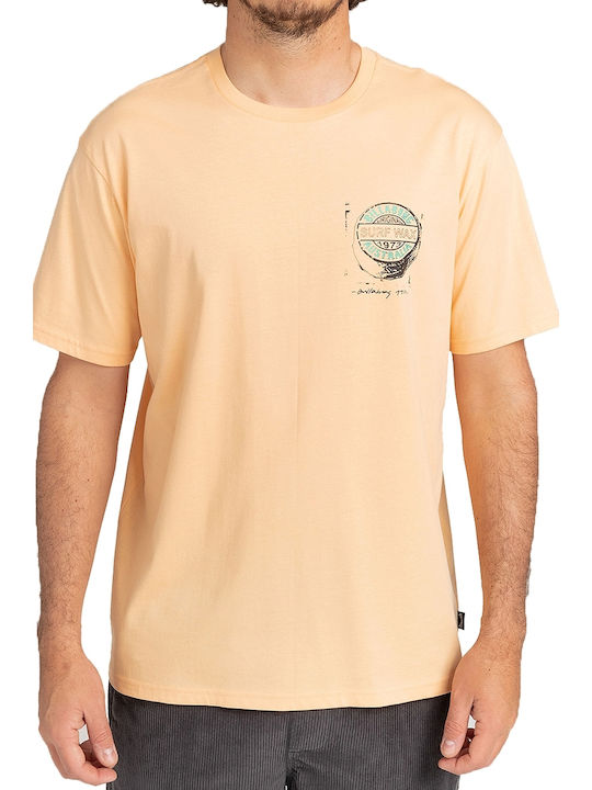 Billabong Pop Wax Herren T-Shirt Kurzarm Orange