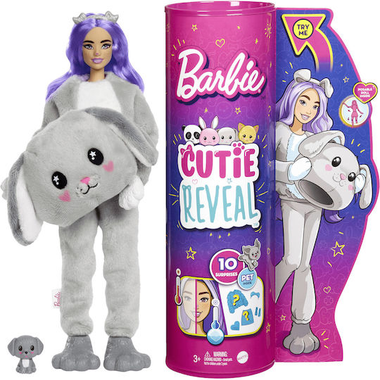 Barbie Welpe Puppe Cutie Reveal für 3++ Jahre