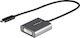 StarTech Konverter USB-C männlich zu DVI-I weiblich Silber 1Stück CDP2DVIEC