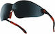 Delta Plus Vulcanofu Safety Glasses for Protection with Black Lenses Tinted 1pcs