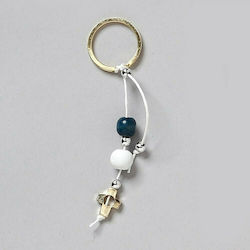 Bellissimo Amulet De Botez Breloc Metalic Albas...
