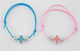 Parisis Christening Charm Bracelet Blue 50pcs