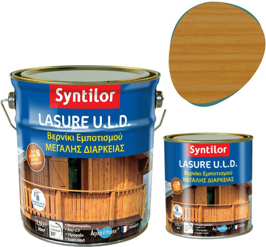 Syntilor Lasure Aquarethane ULD Пропитка за Вода Светъл дъб 2.5лт